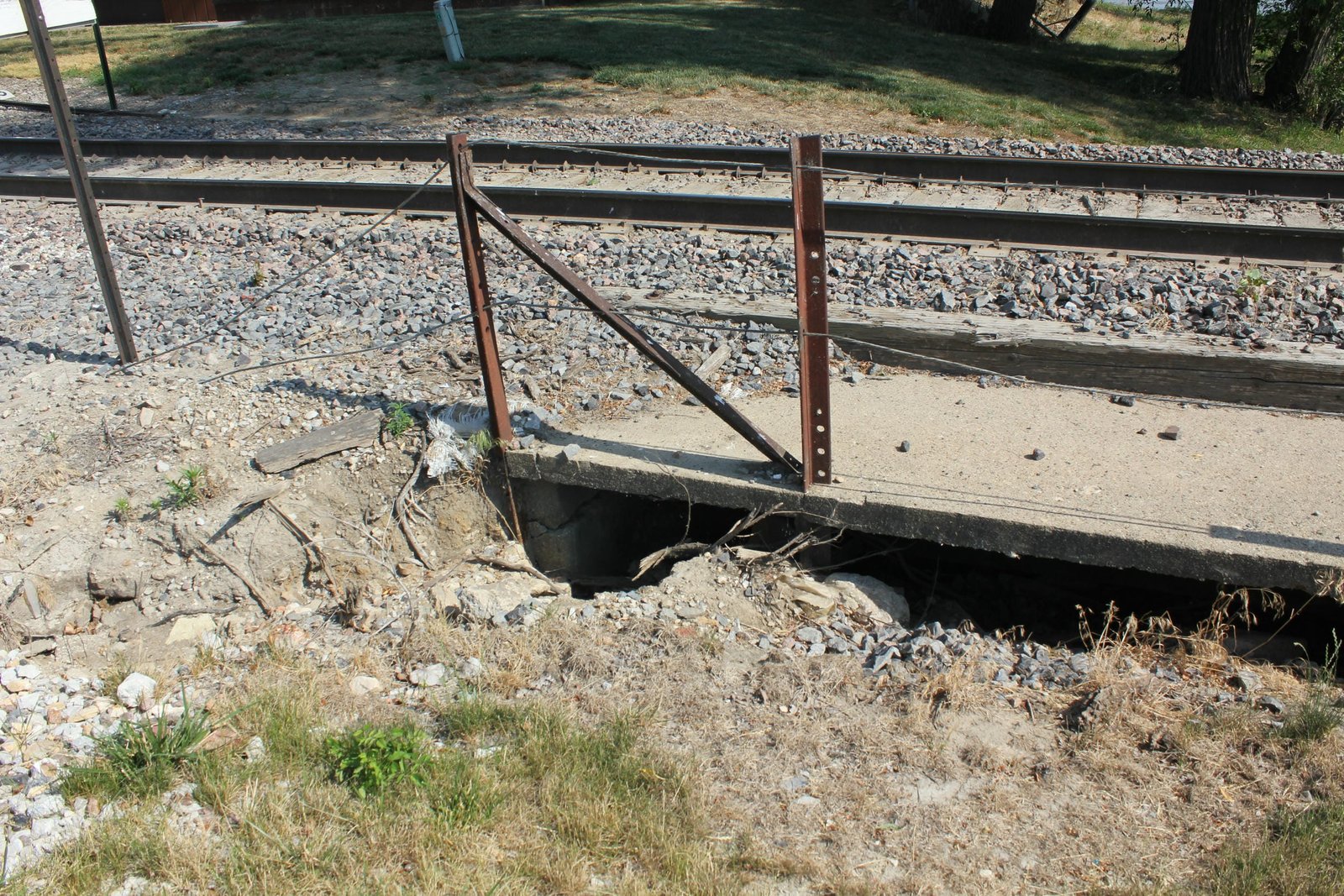 North abutment